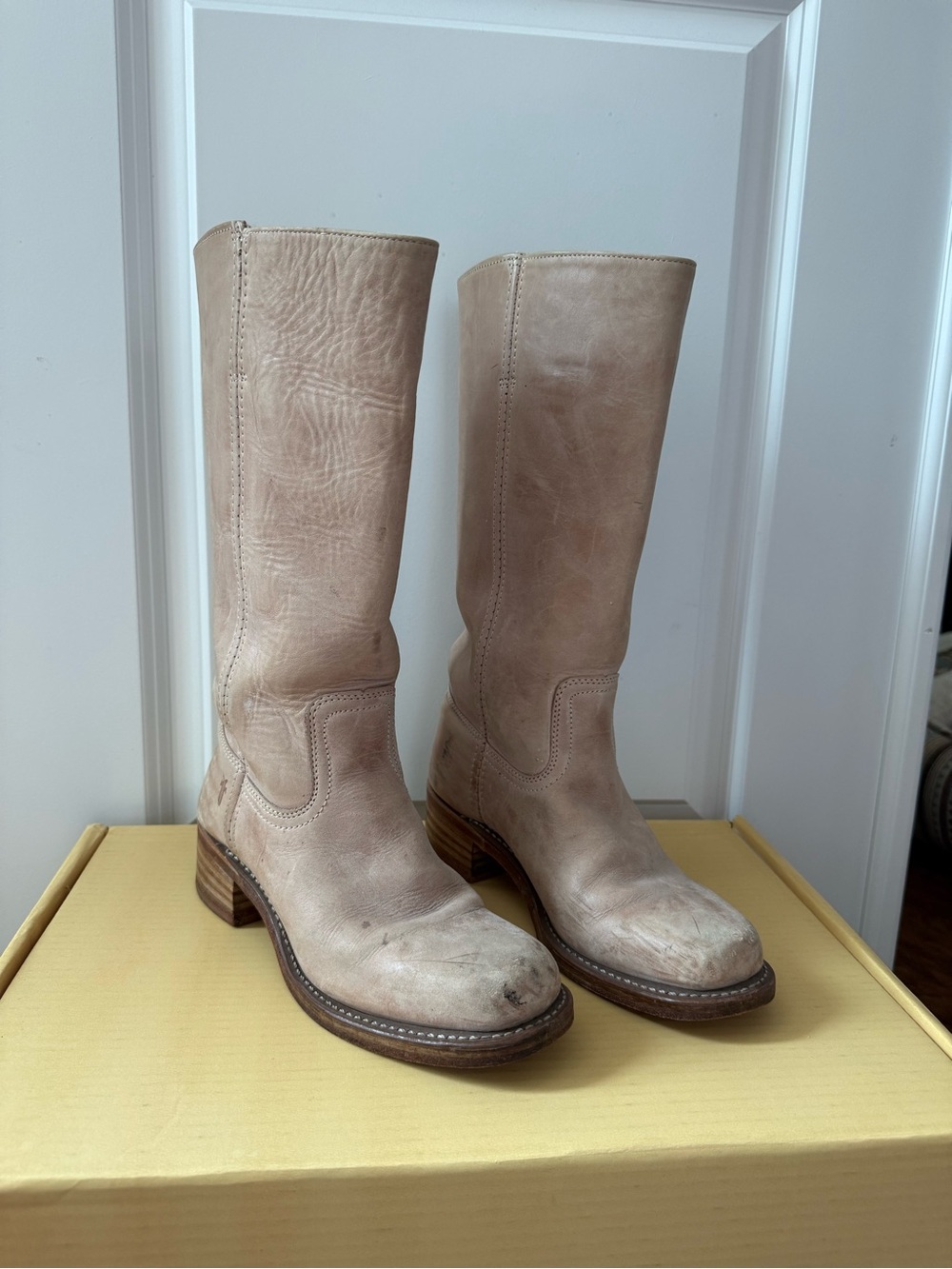 Vintage Frye Campus Boots 8.5 - Picture 5 of 9